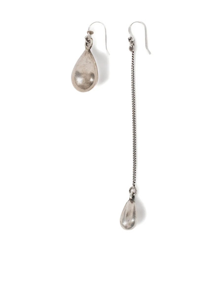  Ann Demeulemeester Judith Drop Chain Earrings - Silver 