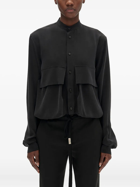  Ann Demeulemeester Karita Cargo Shirt - Black 