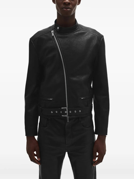  Ann Demeulemeester Leather Jacket - Black 