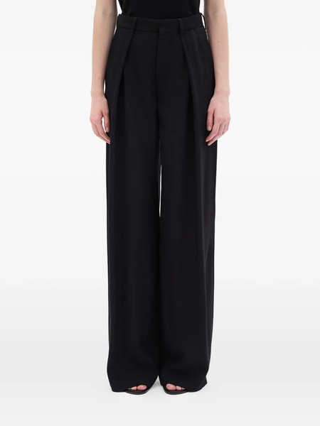  Ann Demeulemeester Nouk Wide-leg Trousers - Black 