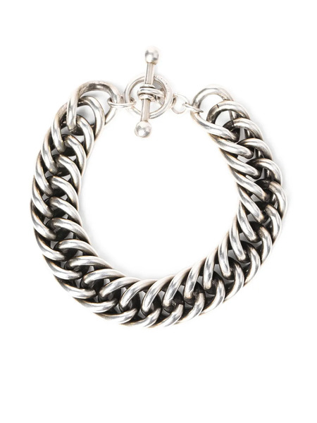  Ann Demeulemeester Pavel Chain Bracelet - Silver 
