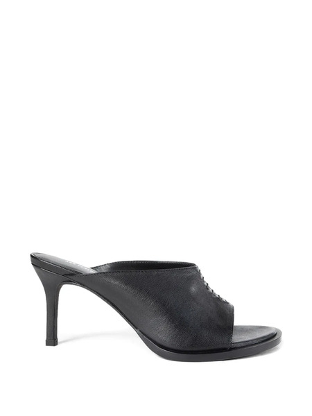  Ann Demeulemeester Semi-glossy Tanned Leather Pumps - Black 