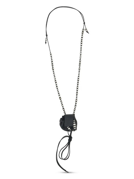  Ann Demeulemeester Sindri Necklace - Black 