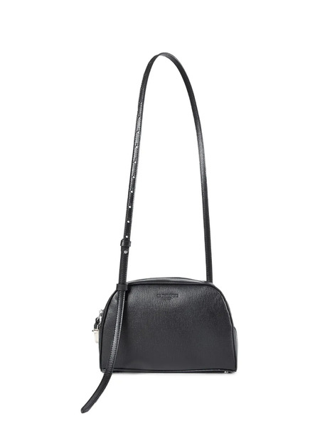  Ann Demeulemeester Small Agata Printed Leather Shoulder Bag - Black 