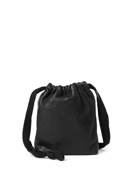 Ann Demeulemeester Small Gael Grained Leather Cross Body Bag - Black 
