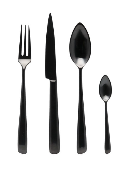  Ann Demeulemeester X Serax Iron Cutlery Set - Black 