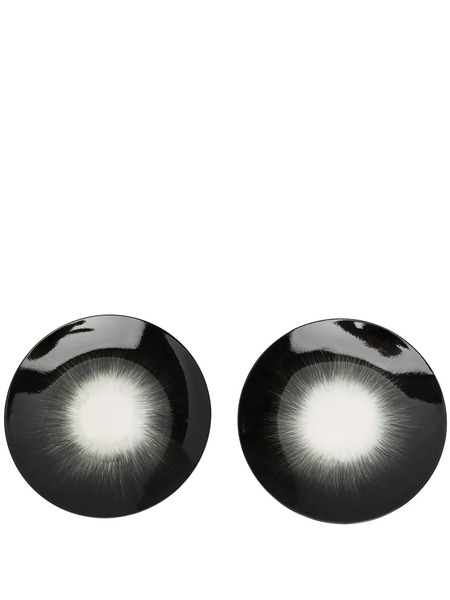  Ann Demeulemeester X Serax X Serax Porcelain Dish Set - Black 