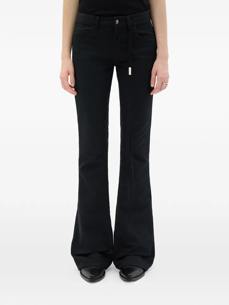  Ann Demeulemeester Xyla Slim-fit Bootcut Jeans - Black 