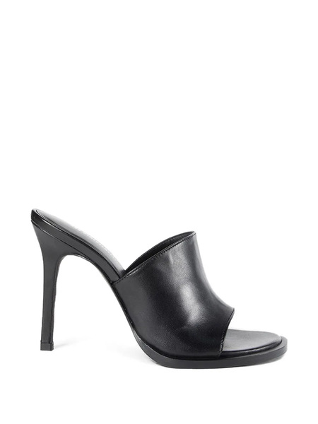  Ann Demeulemeester Ziya Nappa Leather Sandals - Black 