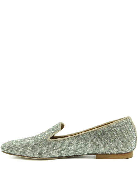  Anna F. Leather Ballet Flats - Blue 