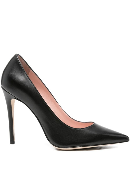  Anna F. Pointed-toe Stiletto Pumps - Black 
