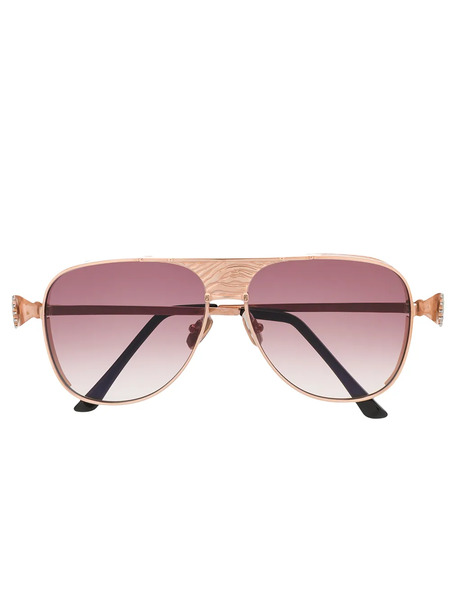  Anna-karin Karlsson Aviator Sunglasses - Gold 