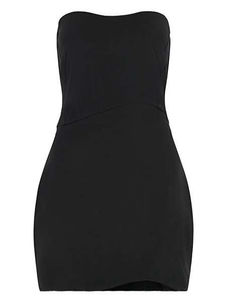  Anna October Fitted Mini Dress - Black 
