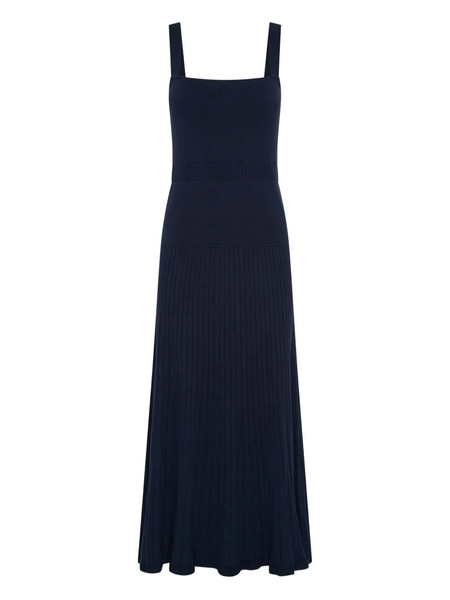  Anna Quan Chantelle Square-neck Maxi Dress - Blue 