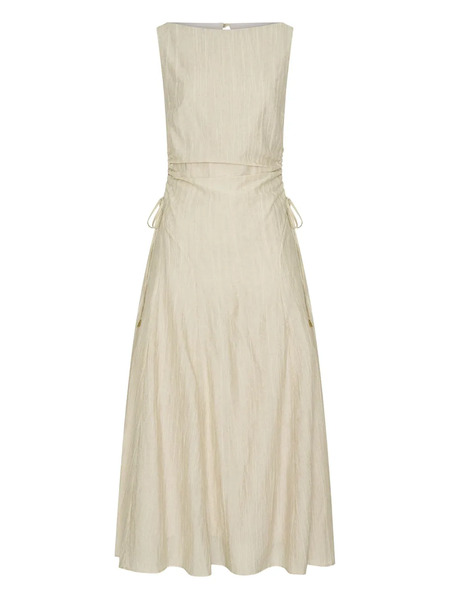  Anna Quan Mai Sleeveless Midi Dress - Neutrals 