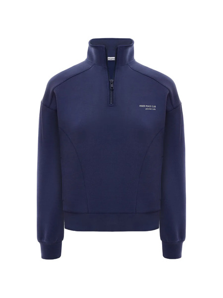  Annafoxy Calme Zip Sweatshirt - Blue 