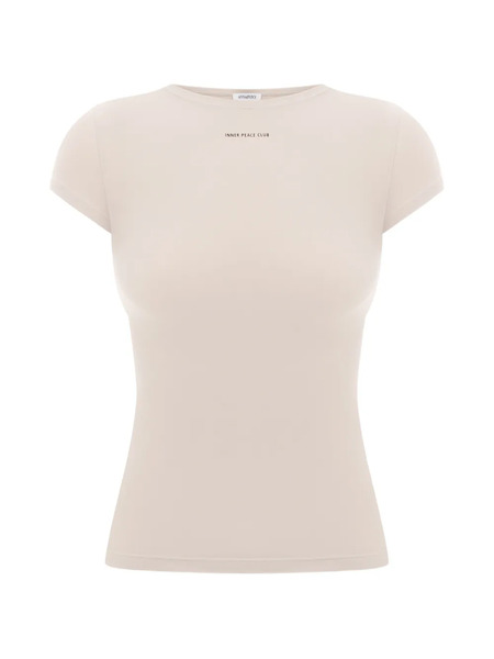  Annafoxy Flux Short-sleeve T-shirt - Neutrals 