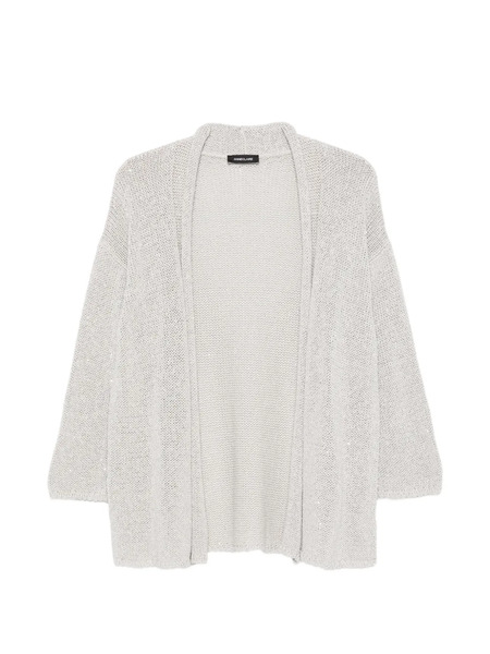  Anne Claire Three-quarter-sleeve Cardigan - Grey 