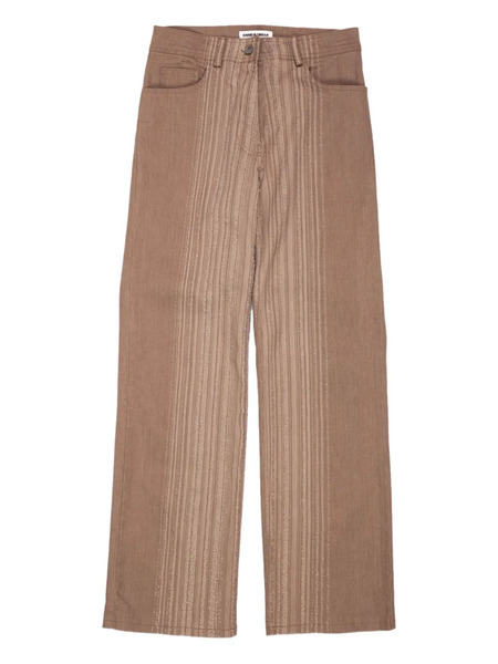  Anne Isabella Laser-treated Jeans - Brown 
