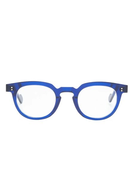  Anne & Valentin Dryden Round-frame Glasses - Blue 