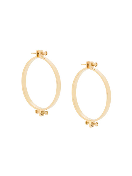 Annelise Michelson Medium Alpha Earrings - Gold 