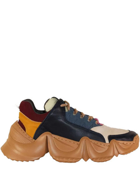  Another Project Leslie Leather Sneakers - Blue 