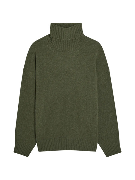  Another Tomorrow Roll-neck Sweater - Green 
