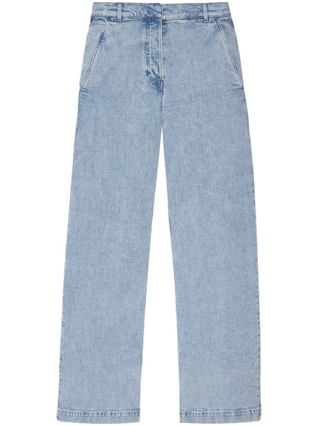  Another Tomorrow Wide-leg Jeans - Blue 