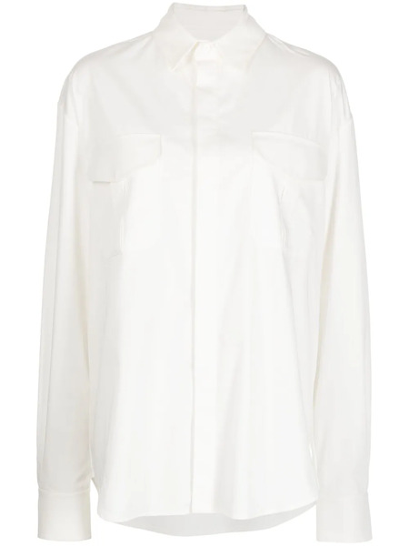  Anouki Cotton Long-sleeve Shirt - White 