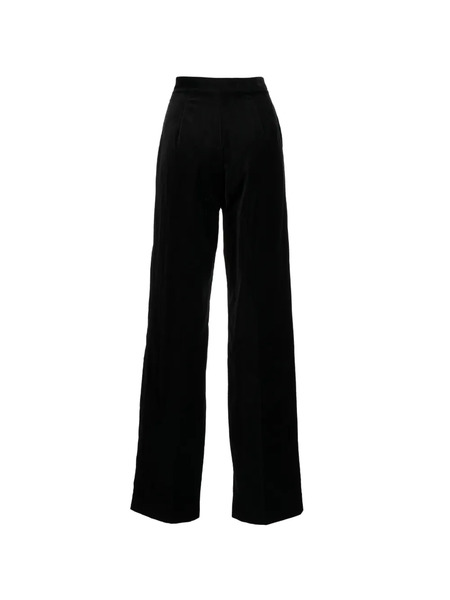  Anouki High-waisted Straight-leg Trousers - Black 