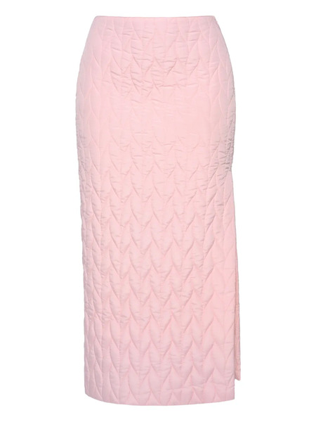  Anouki Quilted Midi Skirt - Pink 