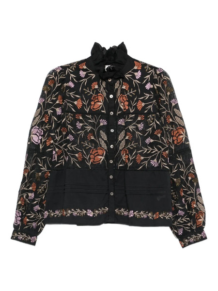  Antik Batik Arima Blouse - Black 