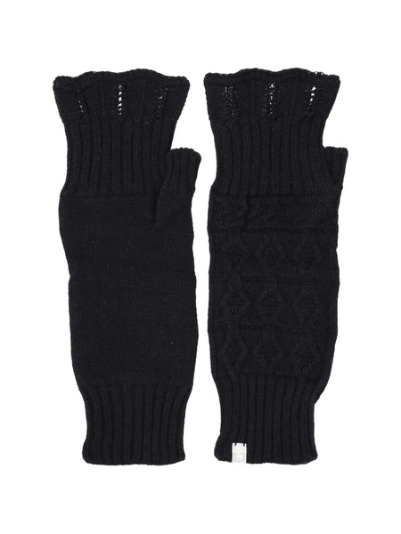  Antipast Fingerless Gloves - Black 