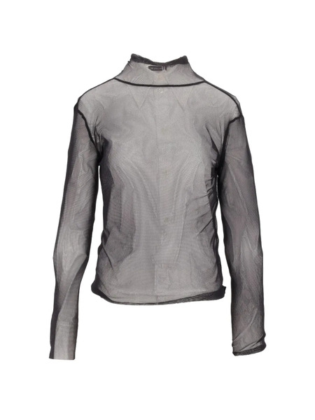  Antipast High-neck Long-sleeved Top - Black 