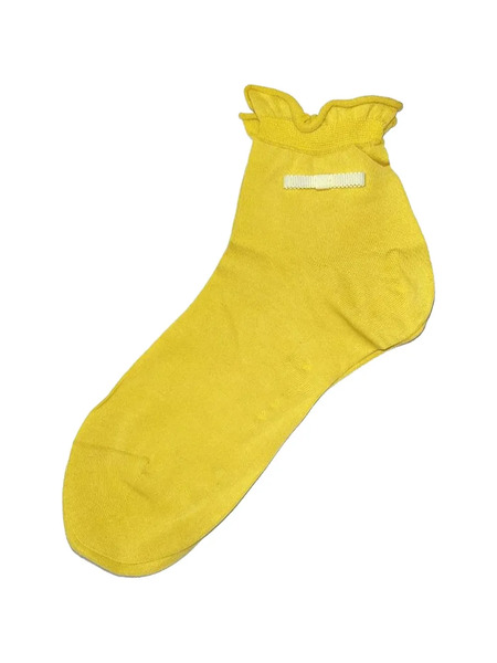  Antipast Ruffled Socks - Yellow 