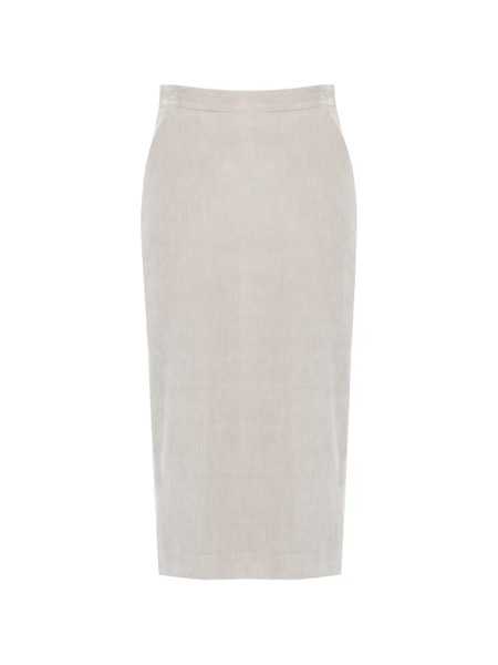  Antonelli Corduroy Skirt - Neutrals 