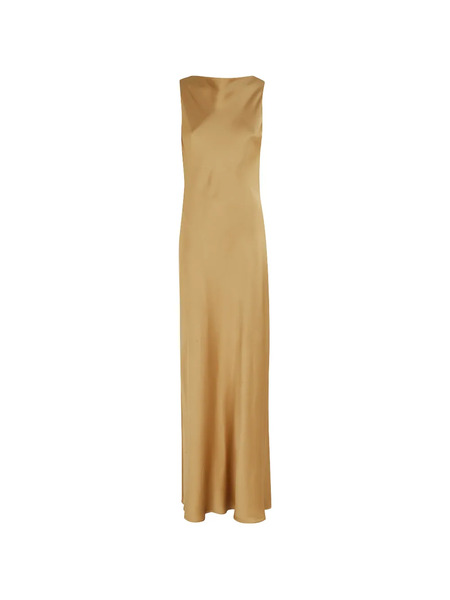  Antonelli Cowl Neck Maxi Dress - Neutrals 