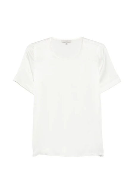  Antonelli Creta Short-sleeve Blouse - White 