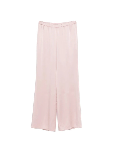  Antonelli Elasticated-waistband Palazzo Pants - Pink 