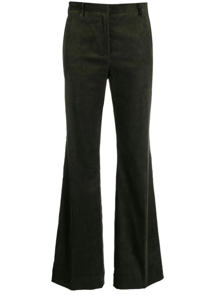  Antonelli Flared Corduroy Trousers - Green 