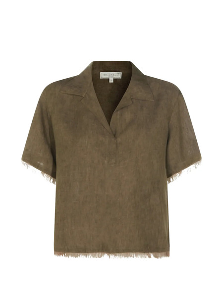  Antonelli Fringed T-shirt - Green 