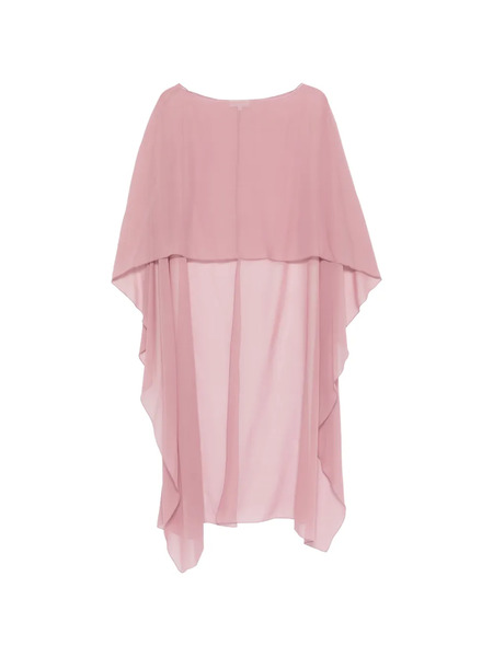  Antonelli Herve Asymmetric Poncho - Pink 