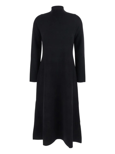 Antonelli High-neck Midi Dress - Black 