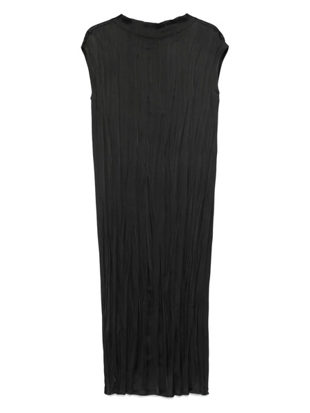  Antonelli Satin Midi Dress - Black 