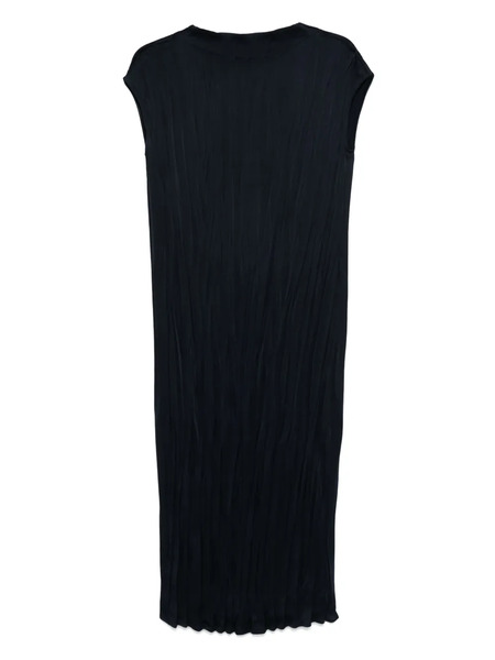  Antonelli Satin Midi Dress - Blue 