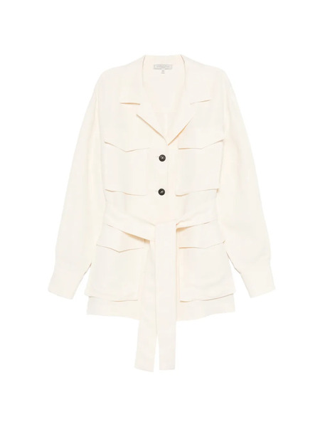  Antonelli Single-breasted Coat - Neutrals 