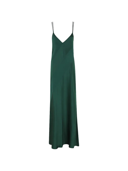  Antonelli Spaghetti Strap V-neck Maxi Dress - Green 