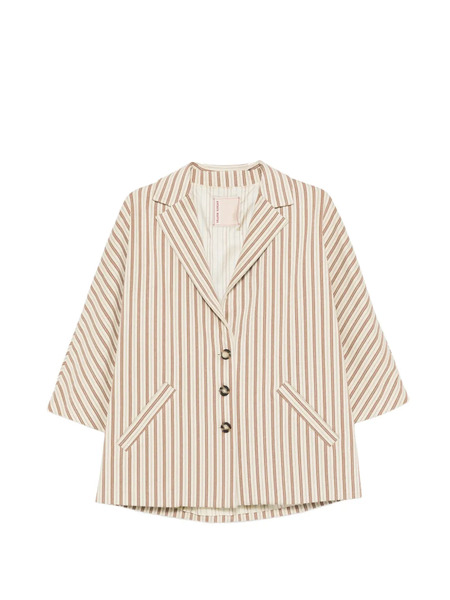  Antonio Marras Striped-pattern Blazer - Neutrals 