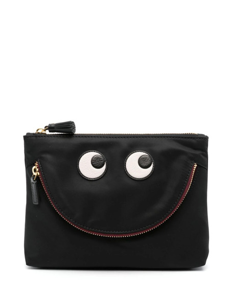  Anya Hindmarch Eyes Clutch Bag - Black 