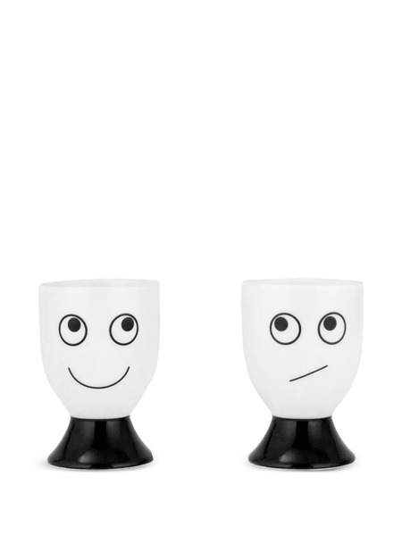  Anya Hindmarch Eyes Egg-cup Set (5cmx6.5cmx4cm) - White 